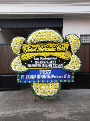 Papan Bunga Duka di Biwan