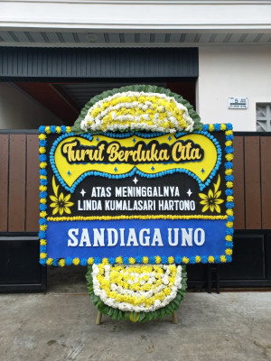 Papan Bunga Duka di Biwan